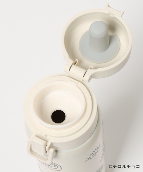 LEPSIM（レプシィム）の「【チロルチョコ×LEPSIM】ステンレスボトル　647429（グラス/マグカップ/タンブラー・レディース・ブラック/アイボリー・ONE SIZE）」の12枚目の写真