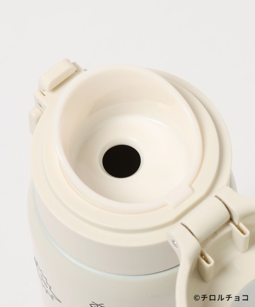 LEPSIM（レプシィム）の「【チロルチョコ×LEPSIM】ステンレスボトル　647429（グラス/マグカップ/タンブラー・レディース・ブラック/アイボリー・ONE SIZE）」の14枚目の写真