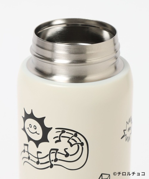 LEPSIM（レプシィム）の「【チロルチョコ×LEPSIM】ステンレスボトル　647429（グラス/マグカップ/タンブラー・レディース・ブラック/アイボリー・ONE SIZE）」の17枚目の写真