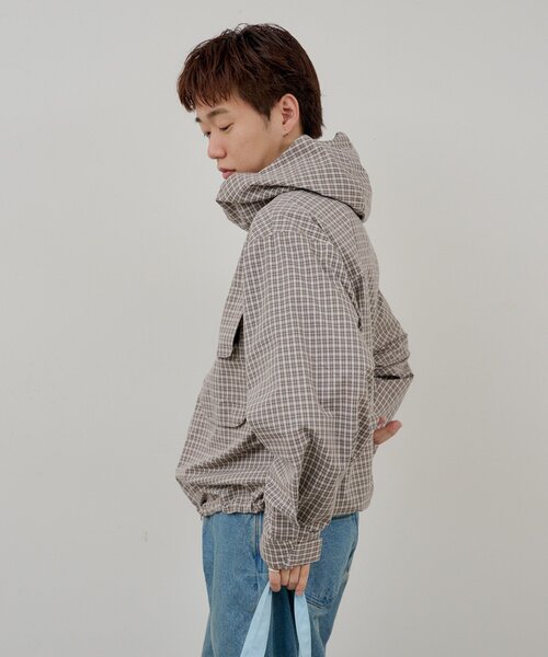 WHIMSIC（ウィムジック）の「【WHIMSIC】ライトウェイト クロスフィッシング ジャケット（ブルゾン・レディース・ブルー/ベージュ・FREE）」の6枚目の写真