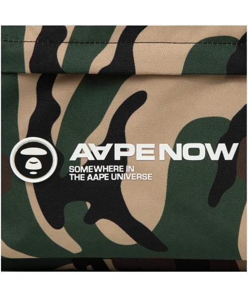 AAPE BY A BATHING APE（エーエイプバイアベイシングエイプ）の「AAPE NOW BACKPACK(camouflage)（バックパック/リュック・メンズ・グリーン系その他2・FREE）」の4枚目の写真