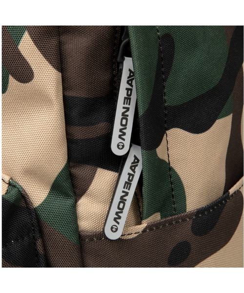AAPE BY A BATHING APE（エーエイプバイアベイシングエイプ）の「AAPE NOW BACKPACK(camouflage)（バックパック/リュック・メンズ・グリーン系その他2・FREE）」の5枚目の写真