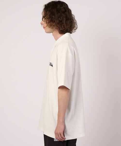 FIRST DOWN(ファーストダウン)の「サーマル スリーブポロシャツ(ポロシャツ・メンズ・チャコールグレー/アイボリー・M/L/XL)」の13枚目の写真