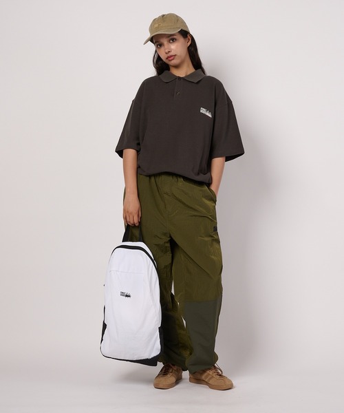FIRST DOWN(ファーストダウン)の「サーマル スリーブポロシャツ(ポロシャツ・メンズ・チャコールグレー/アイボリー・M/L/XL)」の11枚目の写真