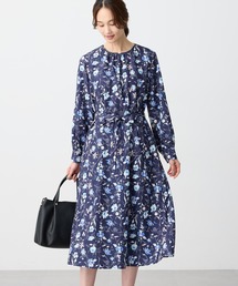 A/C DESIGN BY ALPHA CUBIC（エーシーデザインバイアルファキュービック）の「【アルコラージュ】フラワープリントワンピース【大きいサイズあり】（ワンピース）」