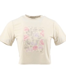 ティゴラ TIGORA クロップドTシャツ柄
