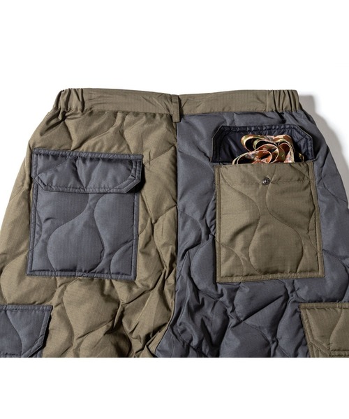GRIP SWANY（グリップスワニー）の「【TAION-GRIPSWANY-PT01】 TAION X GRIP SWANY DOWN CARGO PANTS（その他パンツ・メンズ・オリーブ系/ブラック/マルチ/ベージュ系その他・M/L/XL/XXL）」の10枚目の写真