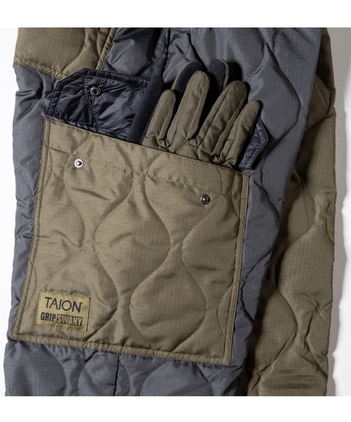 GRIP SWANY（グリップスワニー）の「【TAION-GRIPSWANY-PT01】 TAION X GRIP SWANY DOWN CARGO PANTS（その他パンツ・メンズ・オリーブ系/ブラック/マルチ/ベージュ系その他・M/L/XL/XXL）」の11枚目の写真