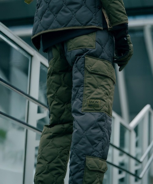 GRIP SWANY（グリップスワニー）の「【TAION-GRIPSWANY-PT01】 TAION X GRIP SWANY DOWN CARGO PANTS（その他パンツ・メンズ・オリーブ系/ブラック/マルチ/ベージュ系その他・M/L/XL/XXL）」の6枚目の写真