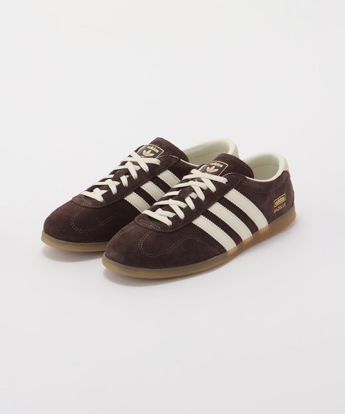 U by SPICK&SPAN(ユーバイスピックアンドスパン)の「adidas Originals / アディダス オリジナルズ GAZELLE LO PRO W(スニーカー・レディース・ホワイト/ブラウン・23cm/24cm/25cm)」の3枚目の写真