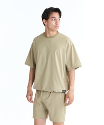 REEF BAJA DRY SS T Tシャツ / 別売りセットアップ対応【2026年春夏モデル】/リーフ速乾ストレッチドローコード付き半袖Tシャツ