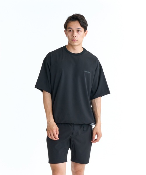 REEF(リーフ)の「REEF BAJA DRY SS T Tシャツ / 別売りセットアップ対応【2026年春夏モデル】/リーフ速乾ストレッチドローコード付き半袖Tシャツ(Tシャツ/カットソー・メンズ・ブラック/カーキ・X-LARGE/LARGE/MEDIUM/SMALL)」の2枚目の写真