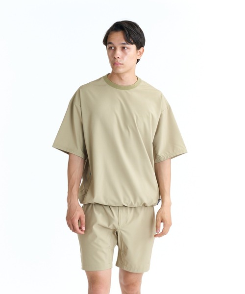 REEF(リーフ)の「REEF BAJA DRY SS T Tシャツ / 別売りセットアップ対応【2026年春夏モデル】/リーフ速乾ストレッチドローコード付き半袖Tシャツ(Tシャツ/カットソー・メンズ・ブラック/カーキ・X-LARGE/LARGE/MEDIUM/SMALL)」の5枚目の写真