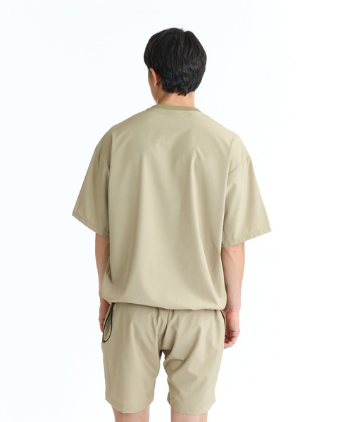 REEF(リーフ)の「REEF BAJA DRY SS T Tシャツ / 別売りセットアップ対応【2026年春夏モデル】/リーフ速乾ストレッチドローコード付き半袖Tシャツ(Tシャツ/カットソー・メンズ・ブラック/カーキ・X-LARGE/LARGE/MEDIUM/SMALL)」の6枚目の写真