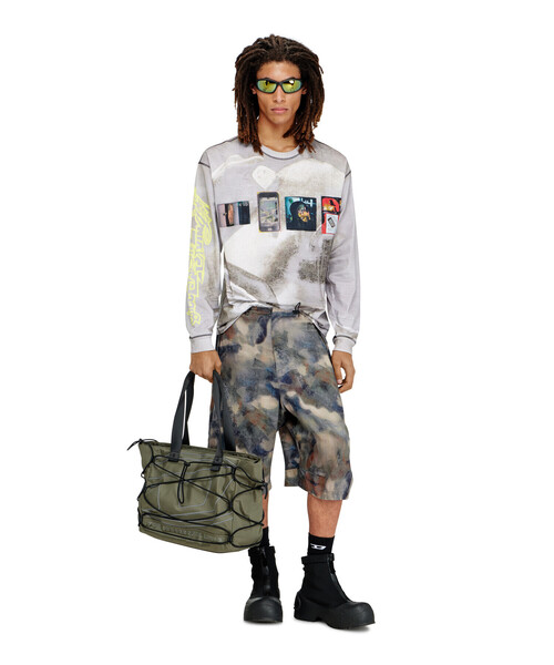 DIESEL(ディーゼル)の「メンズ トートバッグ TECH-D TOTE M X(トートバッグ・メンズ・グリーン系その他・FREE)」の6枚目の写真