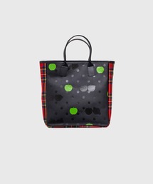 THE BEATLES COMME des GARCONS（ザ ビートルズ コムデギャルソン）の「THE BEATLES CdG TOTE BAG APPLE PRINTED / TARTAN CHECK FABRIC（トートバッグ）」