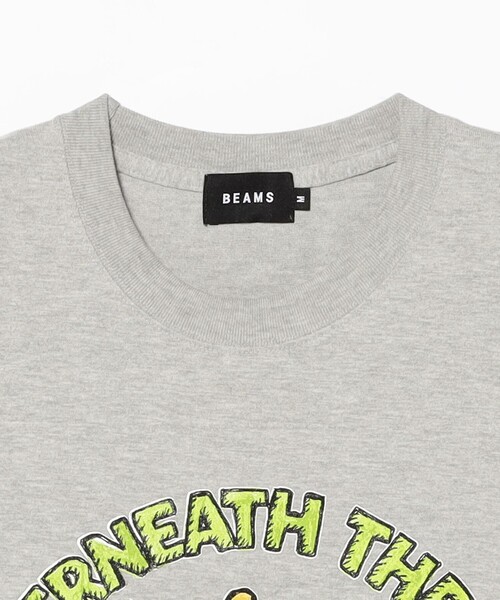BEAMS T(ビームスティー)の「BEAMS / Underneath The Sky Again T-shirt(Tシャツ/カットソー・メンズ・ブラック/グレー・L/M/S/XL)」の4枚目の写真