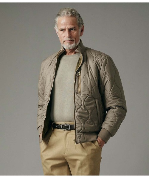 junhashimoto（ジュンハシモト）の「REVERSIBLE STAND BLOUSON（ブルゾン・メンズ・グレイッシュベージュ・4）」の15枚目の写真