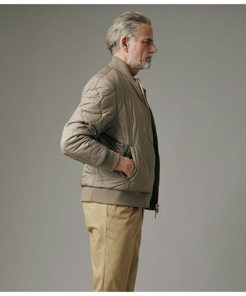 junhashimoto（ジュンハシモト）の「REVERSIBLE STAND BLOUSON（ブルゾン・メンズ・グレイッシュベージュ・4）」の2枚目の写真