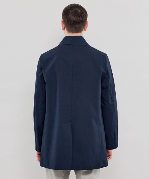 MACKINTOSH LONDON(マッキントッシュ ロンドン)の「【DUNFORD SHORT】コットンボンディングステンカラーコート(ステンカラーコート・メンズ・ベージュ/ネイビー・40/38/42)」の7枚目の写真