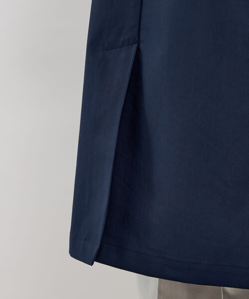 MACKINTOSH LONDON(マッキントッシュ ロンドン)の「【DUNFORD SHORT】コットンボンディングステンカラーコート(ステンカラーコート・メンズ・ベージュ/ネイビー・40/38/42)」の11枚目の写真