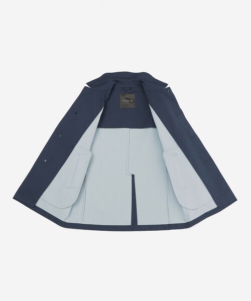 MACKINTOSH LONDON(マッキントッシュ ロンドン)の「【DUNFORD SHORT】コットンボンディングステンカラーコート(ステンカラーコート・メンズ・ベージュ/ネイビー・40/38/42)」の13枚目の写真