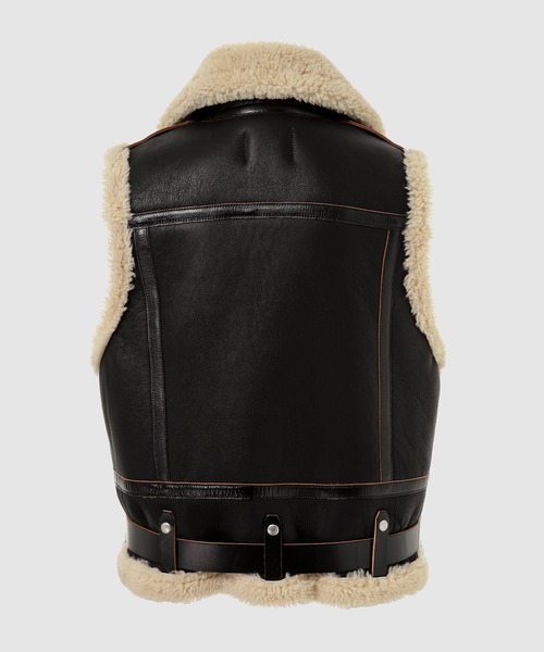 SUGARHILL(シュガーヒル)の「SHERRING N2 VEST(その他アウター・メンズ・ブラック・2)」の3枚目の写真