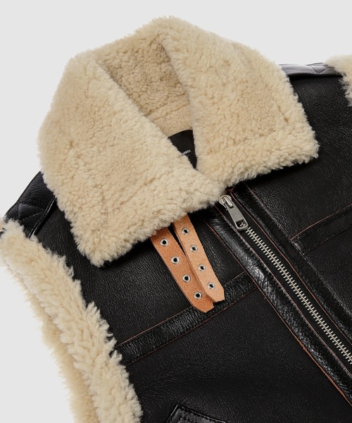 SUGARHILL(シュガーヒル)の「SHERRING N2 VEST(その他アウター・メンズ・ブラック・2)」の7枚目の写真