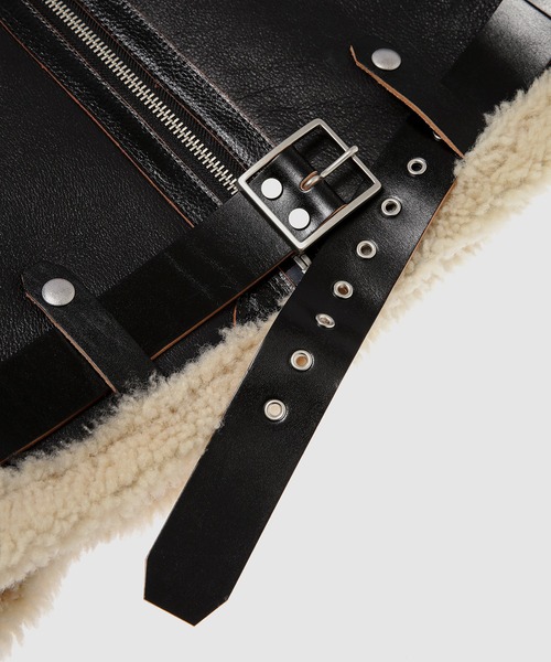 SUGARHILL(シュガーヒル)の「SHERRING N2 VEST(その他アウター・メンズ・ブラック・2)」の12枚目の写真