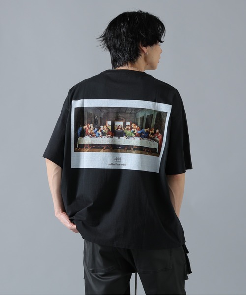 A4A（エーフォーエー）の「【WEB&DEPOT限定】A4A/エーフォーエー/DINNER S/S TEE（Tシャツ/カットソー・メンズ・ホワイト/ブラック・L/M）」の10枚目の写真