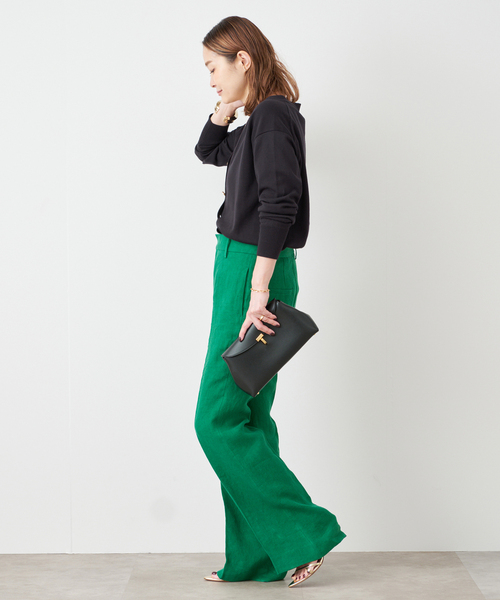 raspail（ラスパイユ）の「*【Raspail/ラスパイユ】 Sophisticated Pants（その他パンツ・レディース・グリーン・38/36/34）」の15枚目の写真