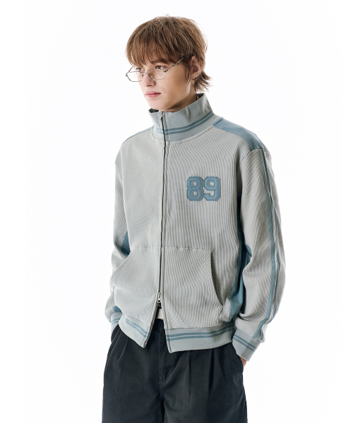 SECONDMONO（セカンドモノローグ）の「Waffle Track Jacket [SEBLUE]_SEJK022SEBLUE（ナイロンジャケット・レディース・その他・X-SMALL/SMALL/MEDIUM）」の6枚目の写真