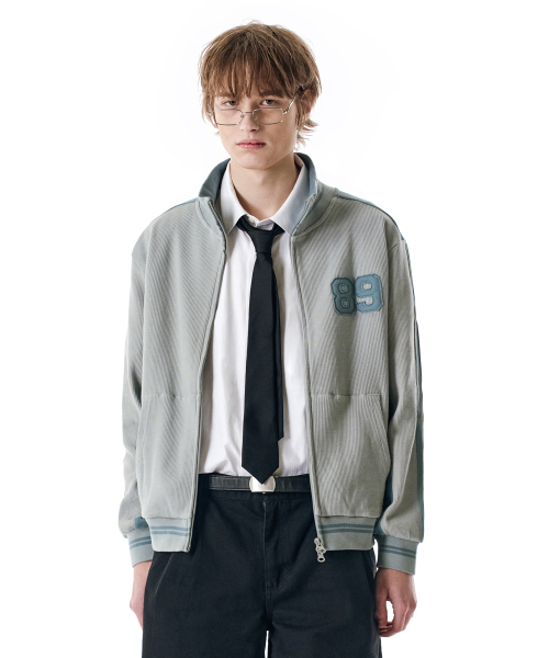 SECONDMONO（セカンドモノローグ）の「Waffle Track Jacket [SEBLUE]_SEJK022SEBLUE（ナイロンジャケット・レディース・その他・X-SMALL/SMALL/MEDIUM）」の7枚目の写真