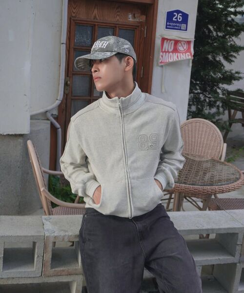 SECONDMONO（セカンドモノローグ）の「Waffle Track Jacket [SEBLUE]_SEJK022SEBLUE（ナイロンジャケット・レディース・その他・X-SMALL/SMALL/MEDIUM）」の16枚目の写真