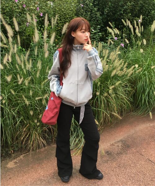 SECONDMONO（セカンドモノローグ）の「Waffle Track Jacket [SEBLUE]_SEJK022SEBLUE（ナイロンジャケット・レディース・その他・X-SMALL/SMALL/MEDIUM）」の18枚目の写真