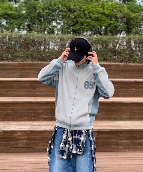 SECONDMONO（セカンドモノローグ）の「Waffle Track Jacket [SEBLUE]_SEJK022SEBLUE（ナイロンジャケット・レディース・その他・X-SMALL/SMALL/MEDIUM）」の22枚目の写真