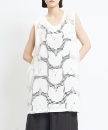 ロングメッシュT