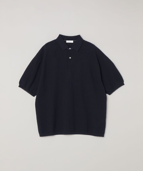 SHIPS any(シップス エニィ)の「SHIPS any:〈手洗い可能〉TEXBRID(R) ドライタッチ サマー ニット ポロシャツ◇(ポロシャツ・メンズ・ブラック/グレー/ネイビー・X-LARGE/LARGE/MEDIUM)」の6枚目の写真