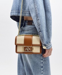 ARMANI EXCHANGE | 【A|X アルマーニ エクスチェンジ】AXロゴ チェーンミニショルダーバック(ショルダーバッグ)