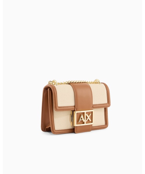 ARMANI EXCHANGE（アルマーニエクスチェンジ）の「【A|X アルマーニ エクスチェンジ】AXロゴ チェーンミニショルダーバック（ショルダーバッグ・レディース・キャメル・FREE）」の2枚目の写真