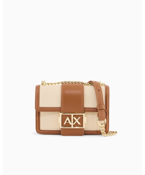 ARMANI EXCHANGE(アルマーニエクスチェンジ)の「【A|X アルマーニ エクスチェンジ】AXロゴ チェーンミニショルダーバック(ショルダーバッグ・レディース・キャメル・FREE)」の9枚目の写真