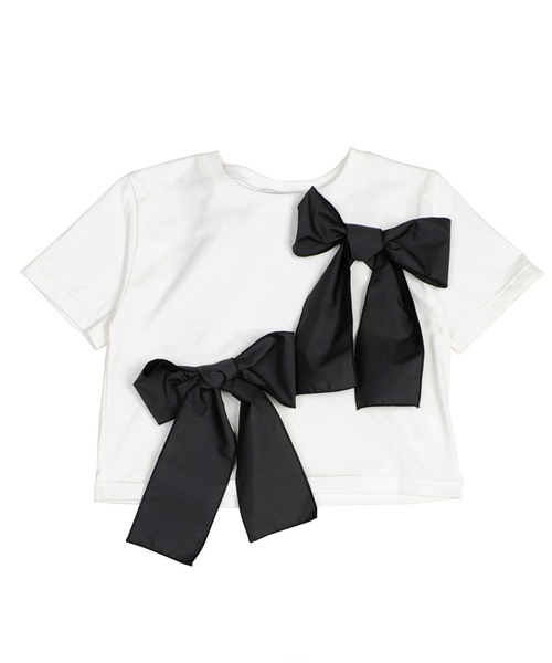MILK(ミルク)の「Triple Ribbon Tシャツ(Tシャツ/カットソー・レディース・A/C/B・FREE)」の12枚目の写真