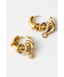 VERSEAU（ヴェルソー）の「【 VRSU / ヴェルソー 】 5連リングピアス　 23810902　JON（ピアス（両耳用））」