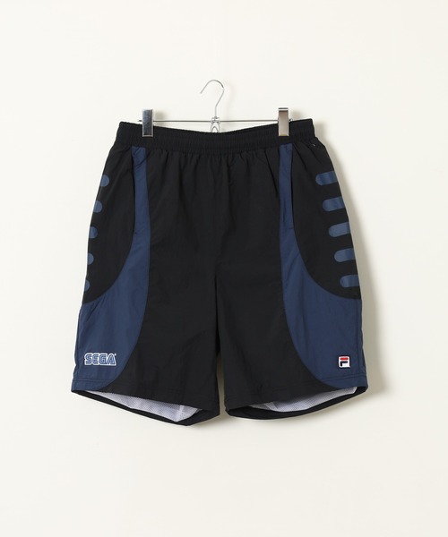FILA HERITAGE（フィラヘリテージ）の「FILA HERITAGE SEGA SHORT PANT ナイロンショートパンツ（その他パンツ・メンズ・カーキ/ブラック・XL/L/M）」の3枚目の写真