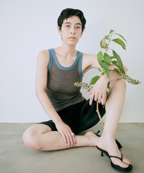 nakes AMERICAN SLEEVE RIB TANK（タンクトップ）｜THE GOODLAND
