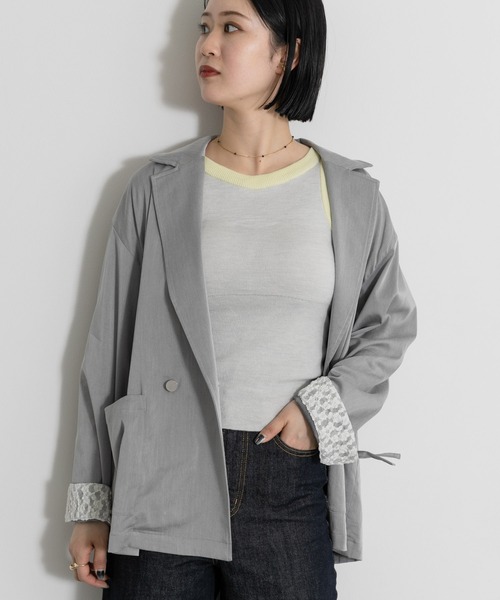 THE GOODLAND MARKET(ザグッドランドマーケット)の「nakes AMERICAN SLEEVE RIB TANK(タンクトップ・レディース・グレー/ブラック/ダークブラウン・1)」の10枚目の写真