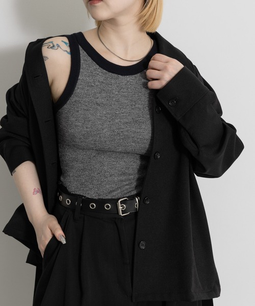 nakes AMERICAN SLEEVE RIB TANK（タンクトップ）｜THE GOODLAND