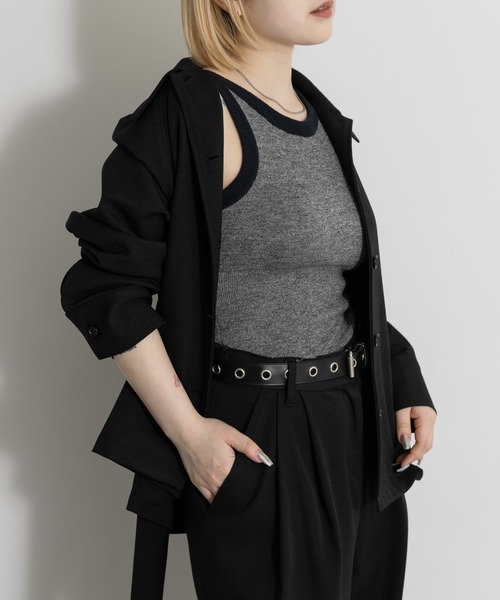 nakes AMERICAN SLEEVE RIB TANK（タンクトップ）｜THE GOODLAND