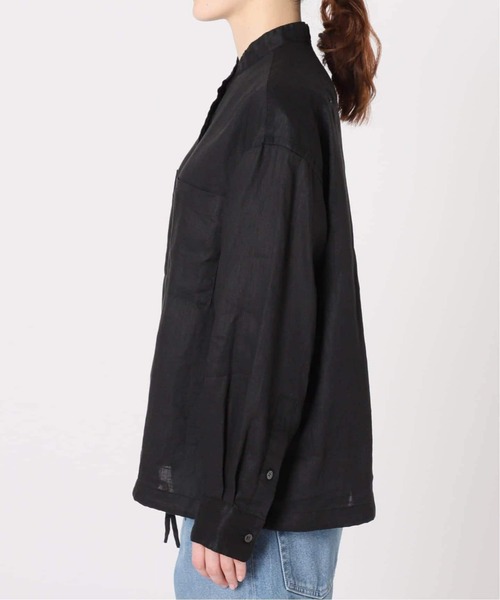 FRAMeWORK(フレームワーク)の「≪追加≫フレンチリネンドロストシャツ 2(シャツ/ブラウス・レディース・ホワイト/ブラック・FREE)」の22枚目の写真