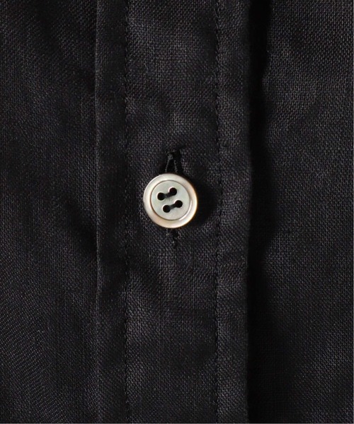 FRAMeWORK(フレームワーク)の「≪追加≫フレンチリネンドロストシャツ 2(シャツ/ブラウス・レディース・ホワイト/ブラック・FREE)」の7枚目の写真